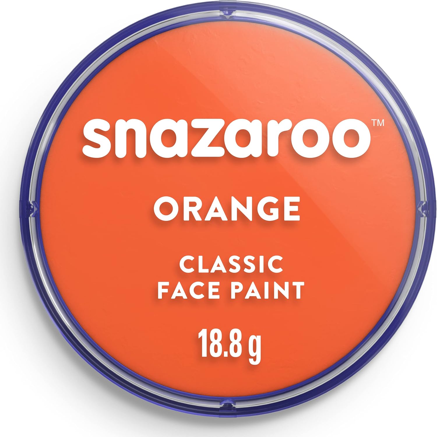 Orange face paint for Fantastic Mr Fox costume