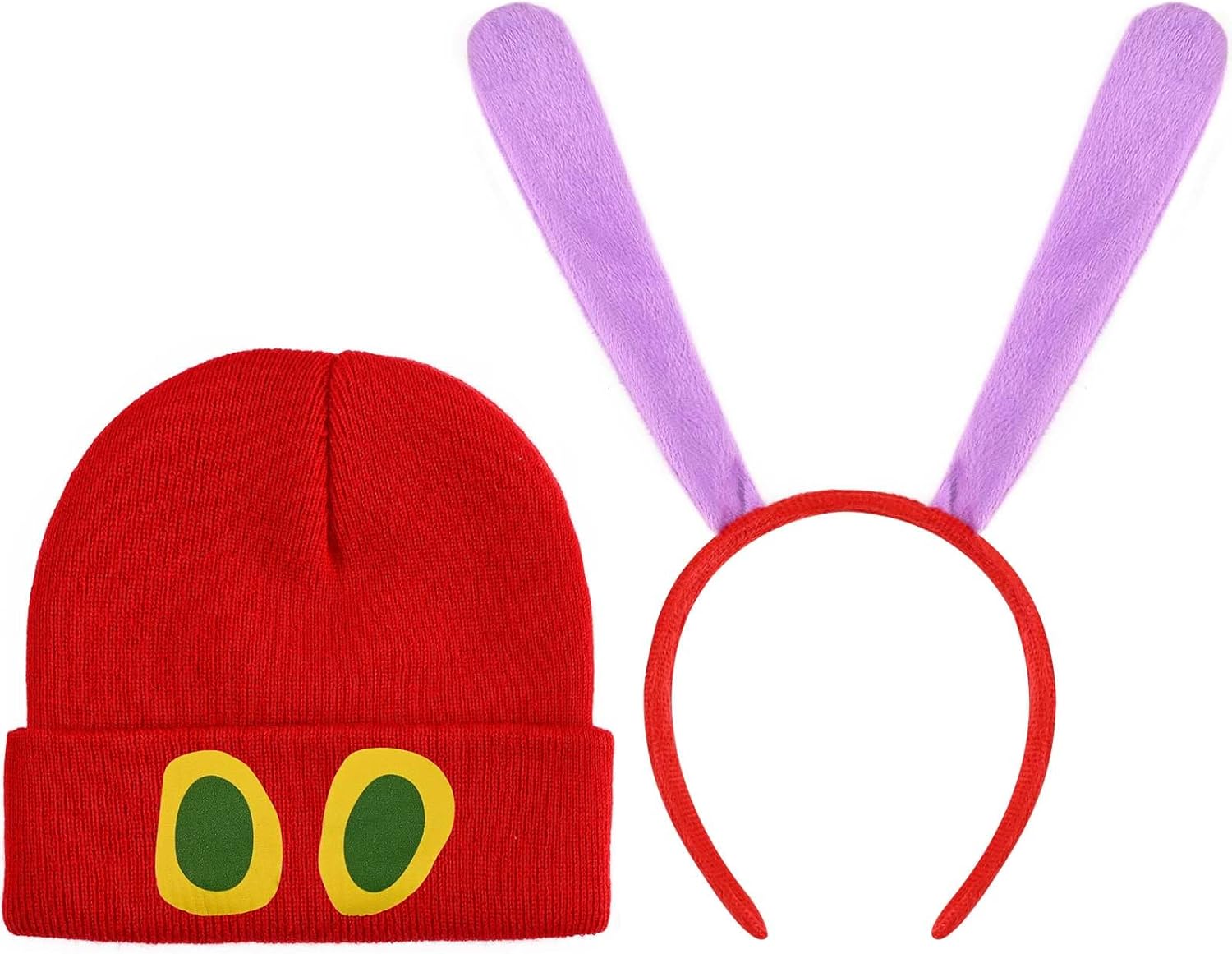 Red antennae headband for The Very Hungry Caterpillar costume
