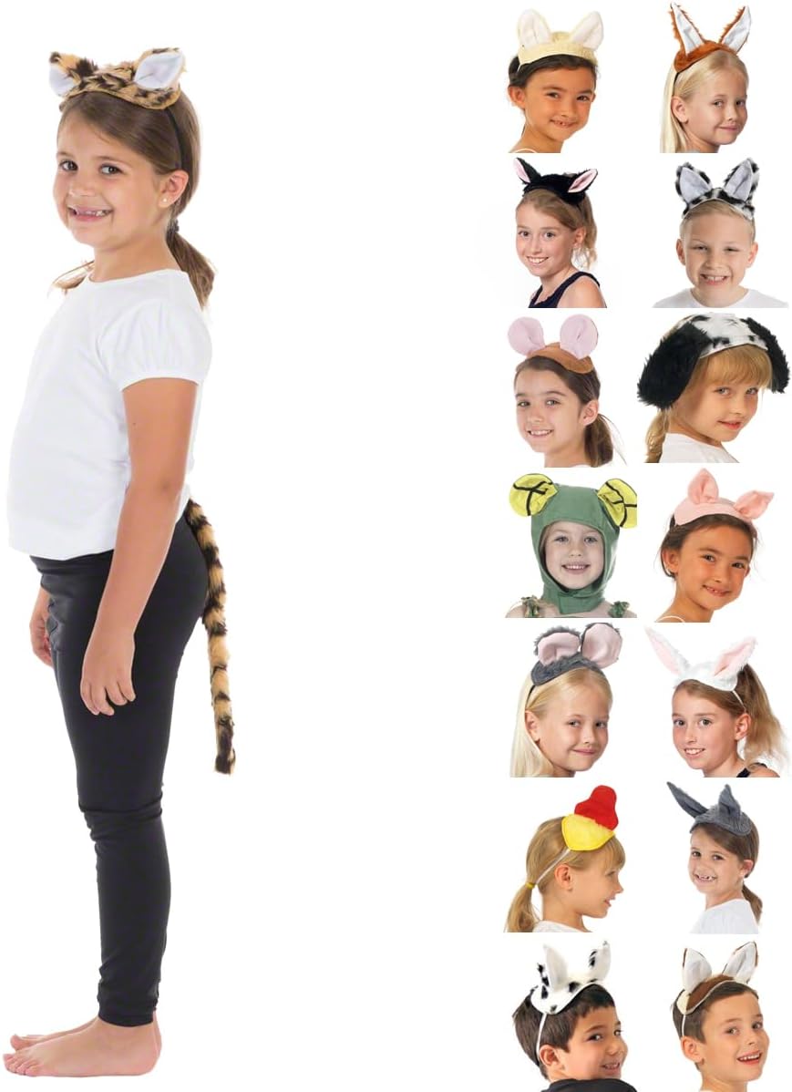 Tiger tail clip-on for The Tiger Who Came to Tea costume