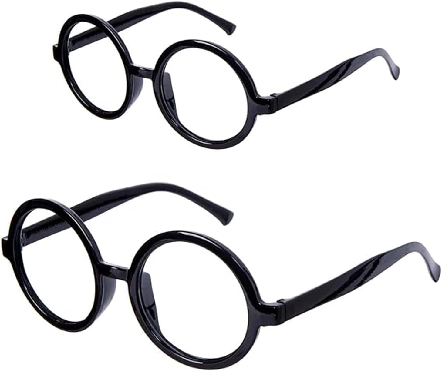 Round glasses (no lenses) for Where's Wally costume